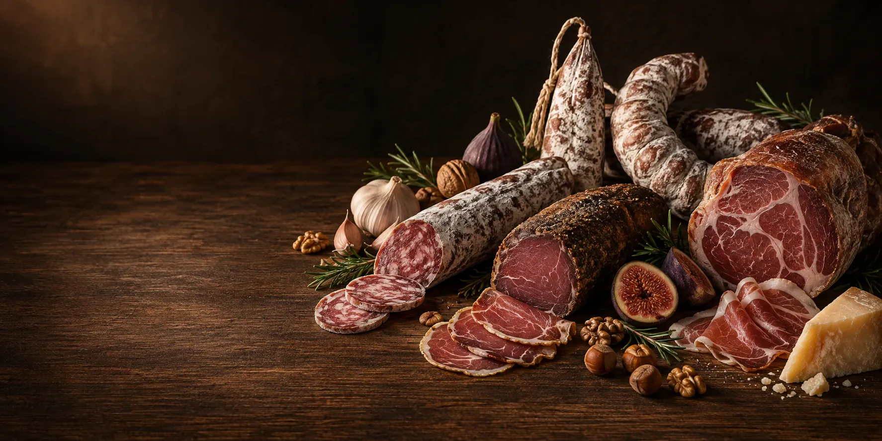 Illustration de saucissons à composer en lot